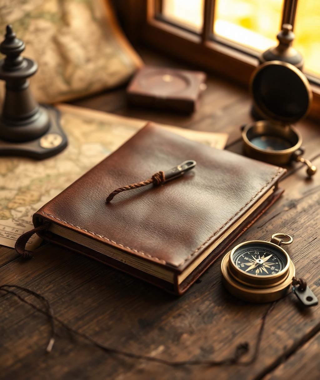 Field notes & compass